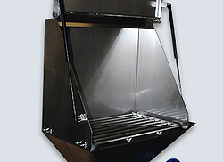 Fabricated Stainless Steel Minor Ingredient Dump Station for an Industrial Conveying Equipment Manufacturer