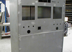 Fabrication of a Steel Electrical Control Enclosure for an Industrial Equipment Manufacturer